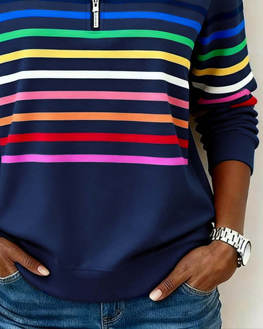 MARIE™ |Casual jumper with comfort and colourful style for every day
