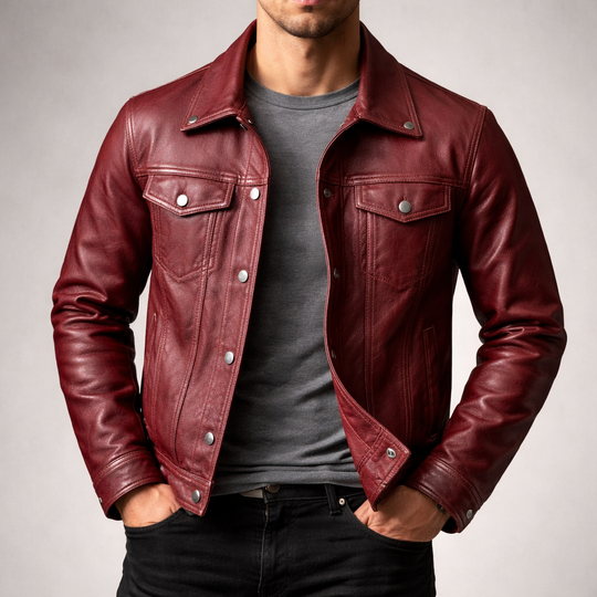 VANLEY™ | Leather Jacket
