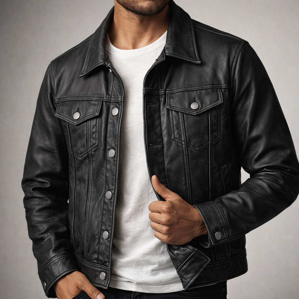 VANLEY™ | Leather Jacket