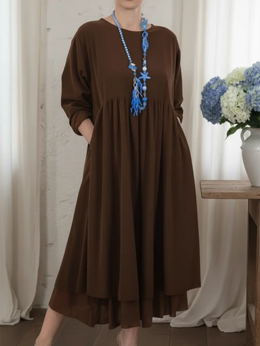 MELVARIA™ | Relaxed Midi Dress