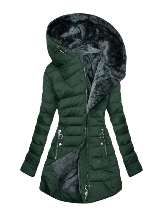 NOVÉE™ | Cosy jacket with faux fur lining