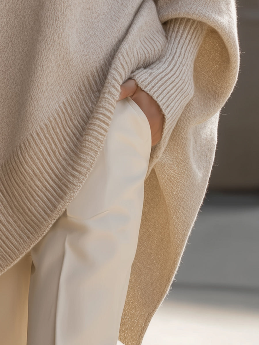 WENDY™ | SOPHISTICATED WOOL BLEND SWEATER