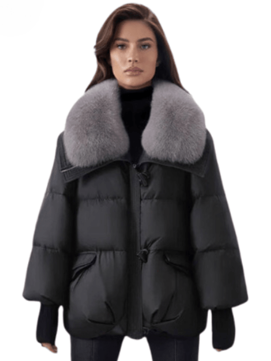 MENA™ | Die stilvolle Kunstfelljacke