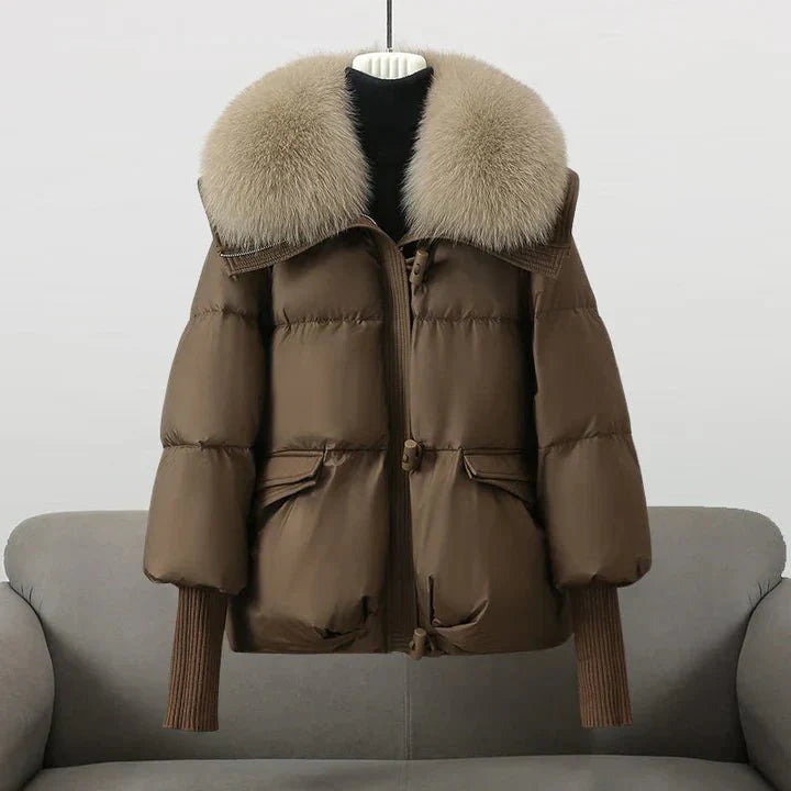 MENA™ | Die stilvolle Kunstfelljacke